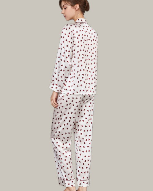 Love Hearts Long PJ Set