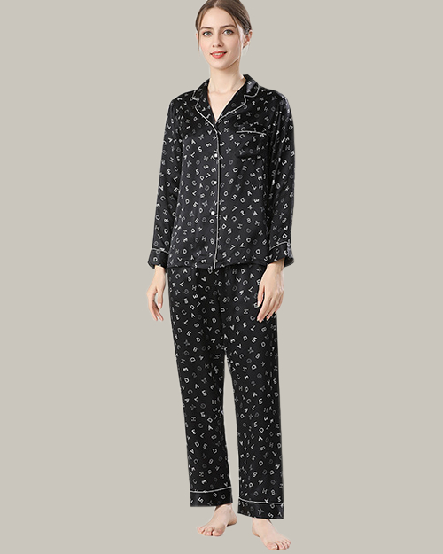 Alphabet Long PJ Set
