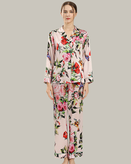 Rose Garden Long PJ Set