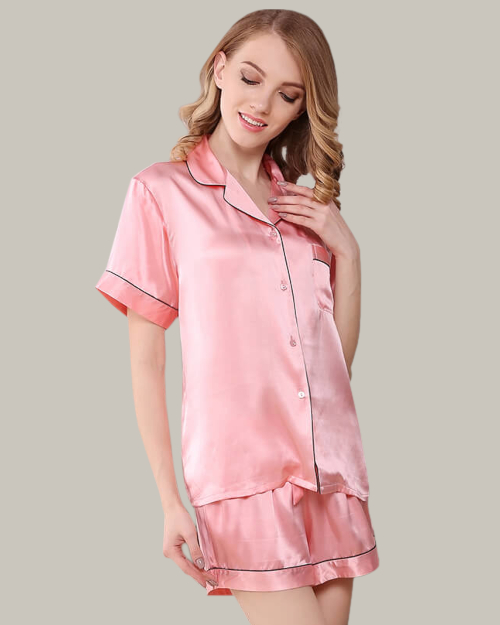 Classic Short PJ Set in Pink