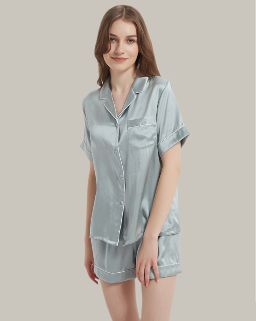 Classic Short PJ Set In Mint