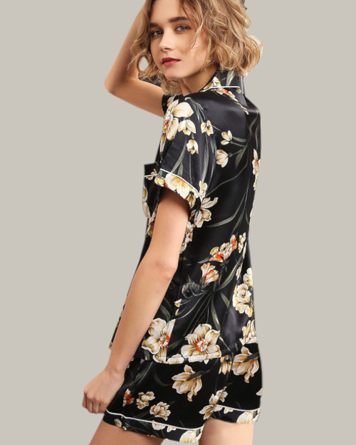 Elegant Orchids Short PJ Set