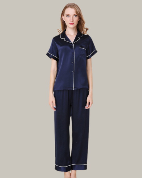 Duet PJ Set in Blue