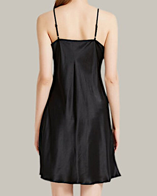 Basic Camisole Slip In Black Coffee