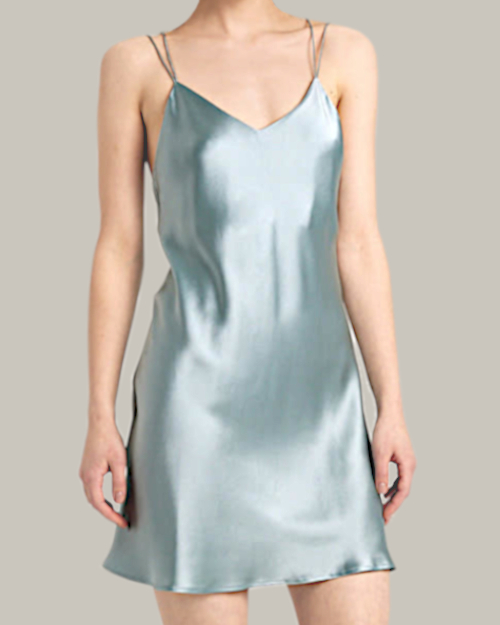 Camisole Slip Set In Mint Green