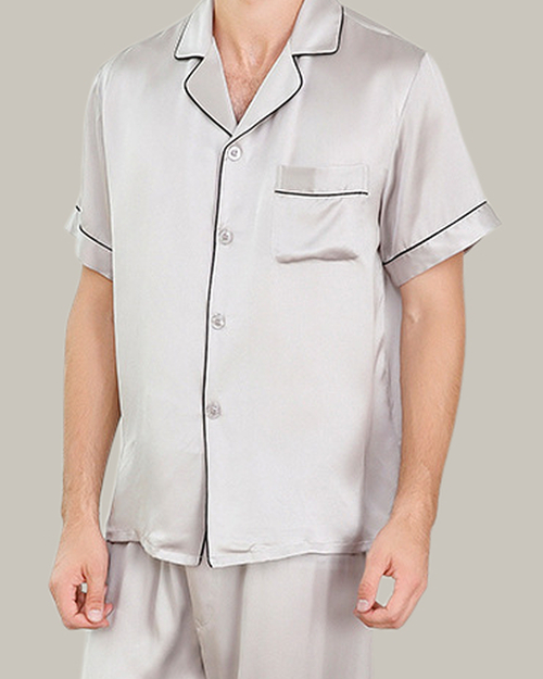 Men's Short Sleeve Pajama Sets